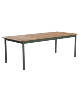 Pelagus Table teak, hunter green 214cm