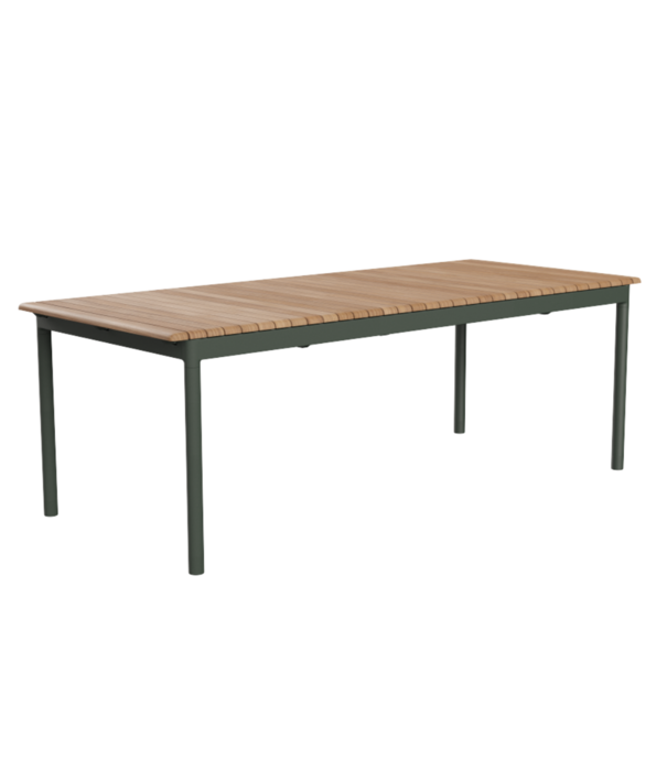 Fritz Hansen Pelagus Table teak, hunter green