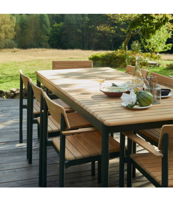 Fritz Hansen Pelagus Extension Blad Tuintafel teak