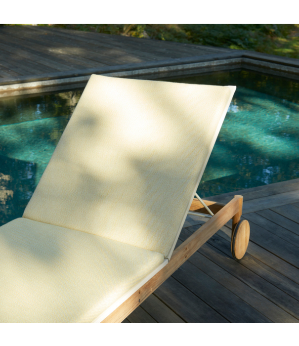 Fritz Hansen Pelagus Armleuning Ligbed teak