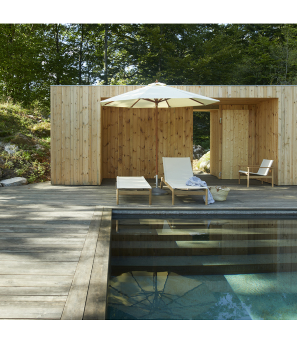 Fritz Hansen Fritz Hansen / Skagerak Pelagus Armrest Sunbed teak