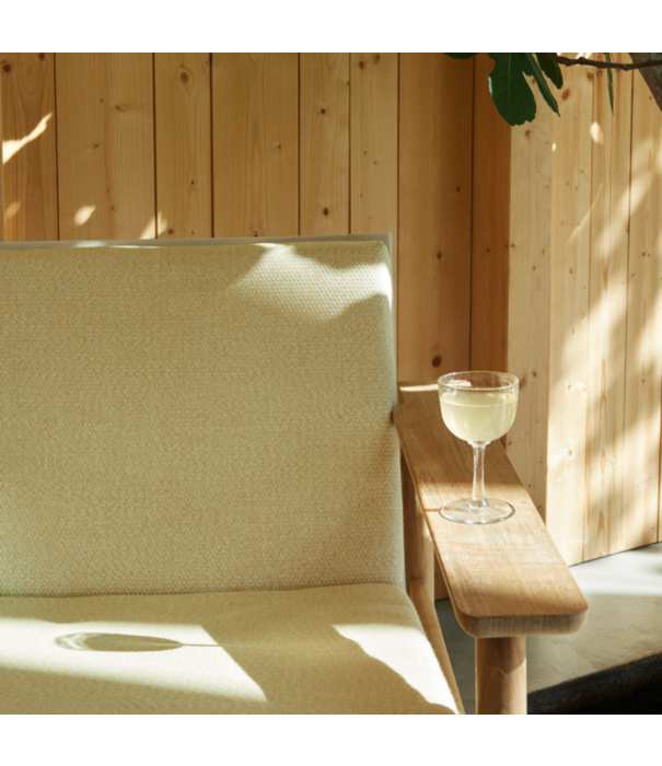 Fritz Hansen Pelagus Armleuning Ligbed teak