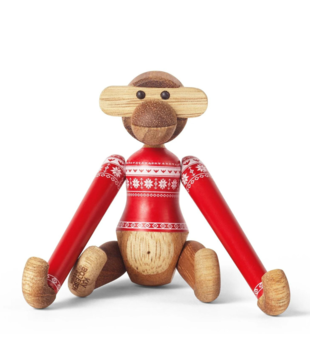 Kay Bojesen - Monkey Mini met Kersttrui