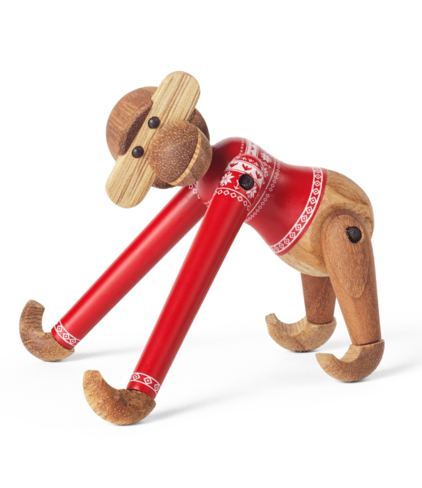 Kay Bojesen   Kay Bojesen - Monkey Mini Kersttrui teak/limba