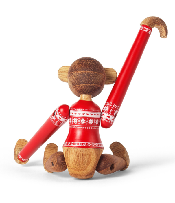 Kay Bojesen   Kay Bojesen - Monkey Mini Kersttrui teak/limba