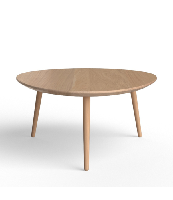 Via Copenhagen Via Copenhagen, Via Solid Coffee Table Oval white oak