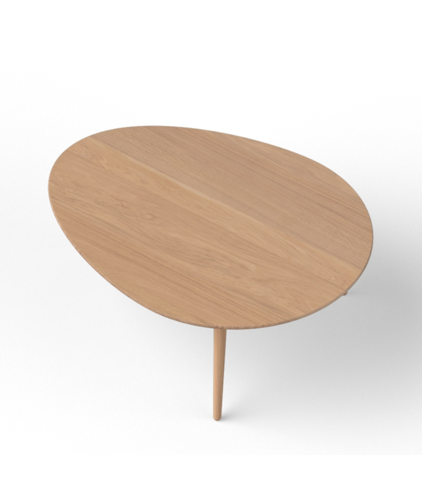 Via Copenhagen Via Copenhagen, Via Solid Coffee Table Oval white oak