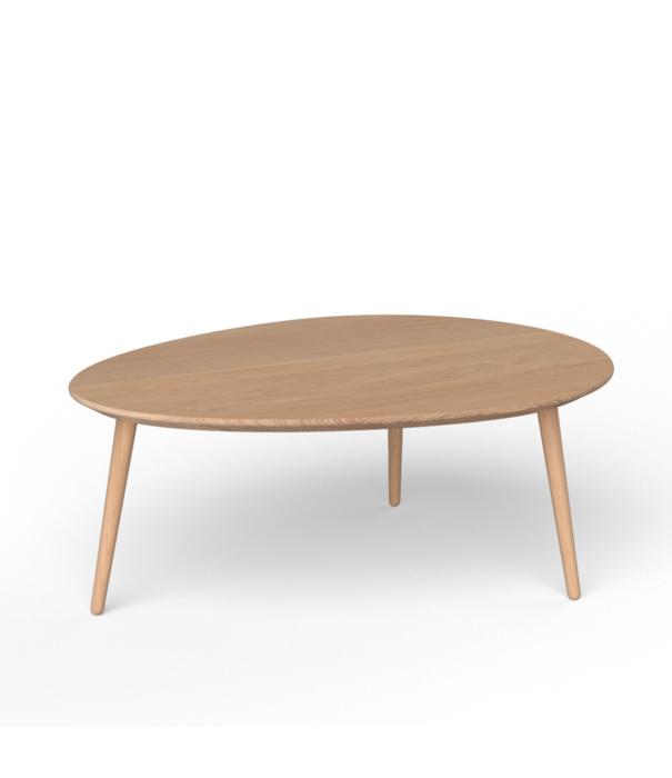 Via Copenhagen Via Copenhagen, Via Solid Salontafel Oval wit eiken