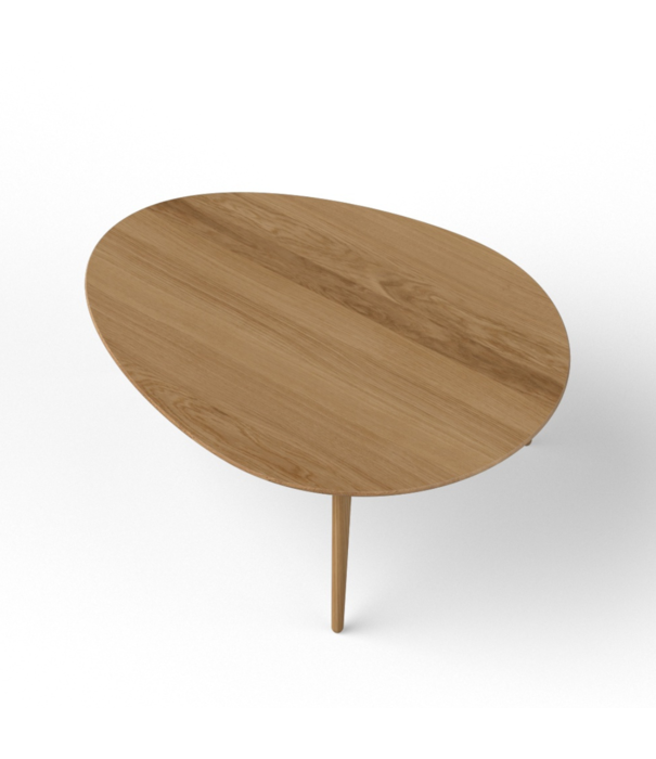 Via Copenhagen Via Copenhagen, Via Solid Coffee Table Oval natural oiled oak