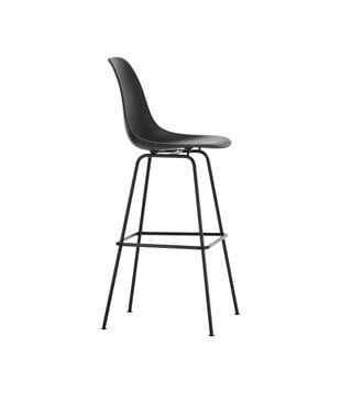 Vitra Eames Plastic Stool RE High, zwart frame