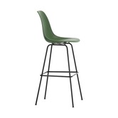 Vitra Eames Plastic Barkruk RE High, zwart frame