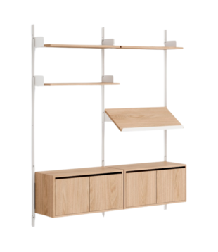 New Works  Living Shelf Low Cabinets with doors