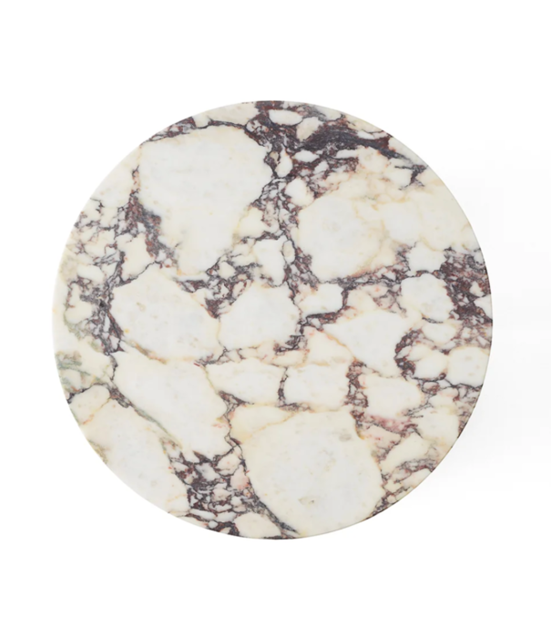 Audo Audo Androgyne Bijzettafel staal, marmer top