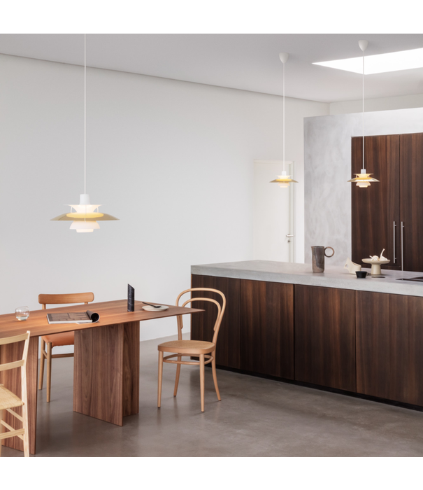 Louis Poulsen  Louis Poulsen PH 5 Mini Hanglamp Monochroom dusty indigo