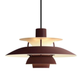 Louis Poulsen - PH 5 Mini Monochrome Hanglamp Burgundy