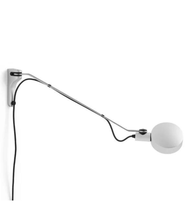 Hay  Hay - Cupola wand lamp / geanodiseerd aluminium