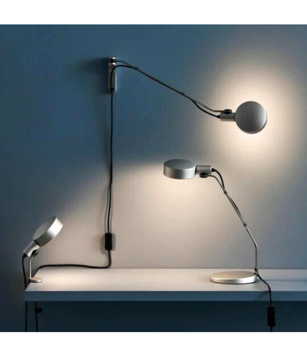 Hay  Hay - Cupola wand lamp / geanodiseerd aluminium