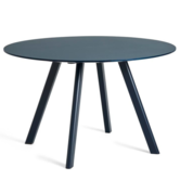 Hay CPH 25 Round Dining Table smokey blue linoleum