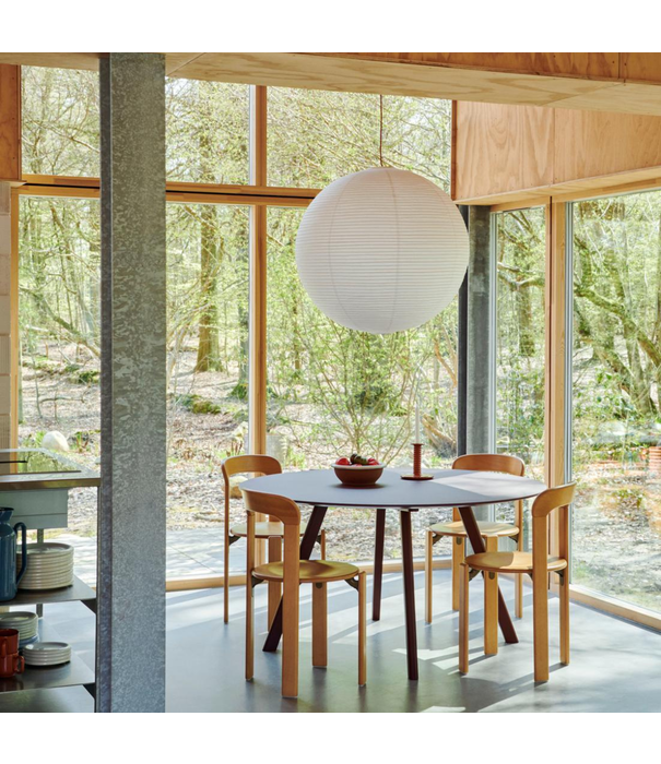 Hay  Hay CPH 20 Dining Table Round smokey blue linoleum