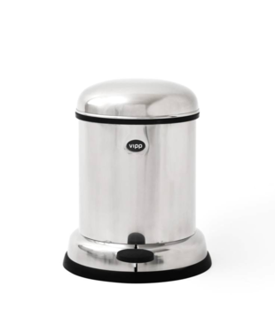 Vipp 14 Pedal Bin Stainless Steel 8L