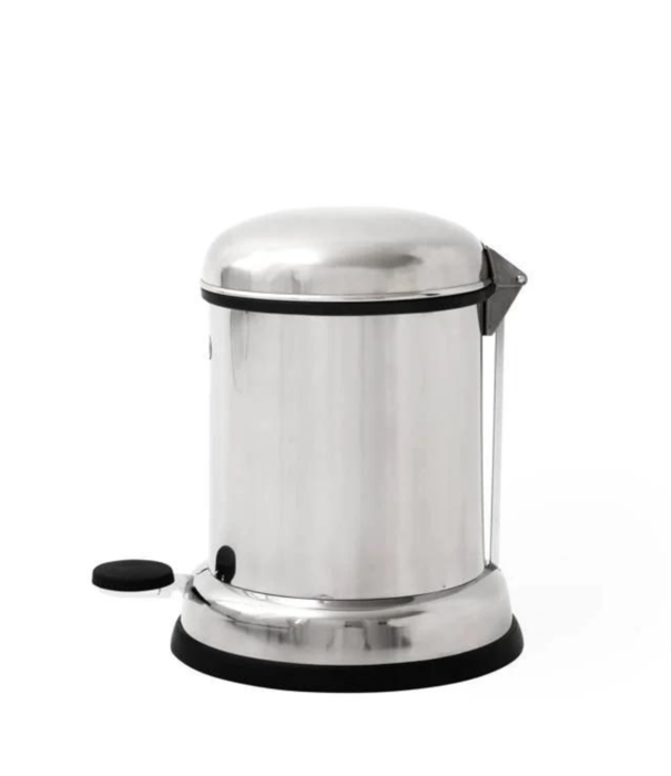 Vipp  14 pedal bin Stainless steel 8 L