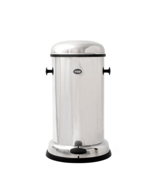 Vipp 15 Pedal Bin Stainless Steel 14L
