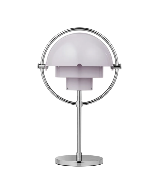 Gubi  Multi - Lite Portable Lamp chrome - Pale Lilac