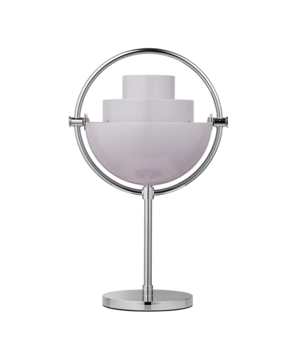 Gubi  Multi - Lite Portable Lamp chrome - Pale Lilac
