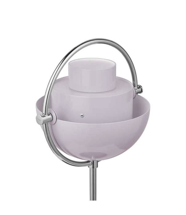 Gubi  Multi - Lite Portable Lamp chrome - Pale Lilac