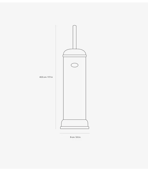 Vipp  11 Toilet Brush freestanding Stainless Steel