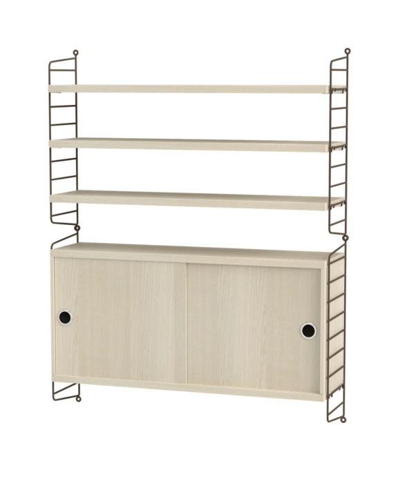 String  String Woonkamer I combinatie hout