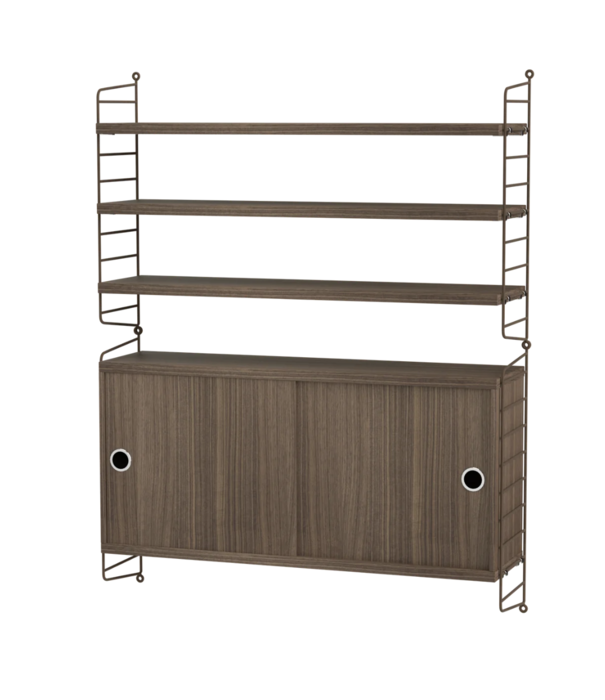 String  String Woonkamer I combinatie hout