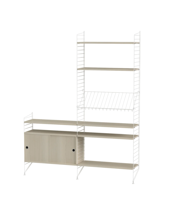 String  Furniture Woonkamer K combinatie hout