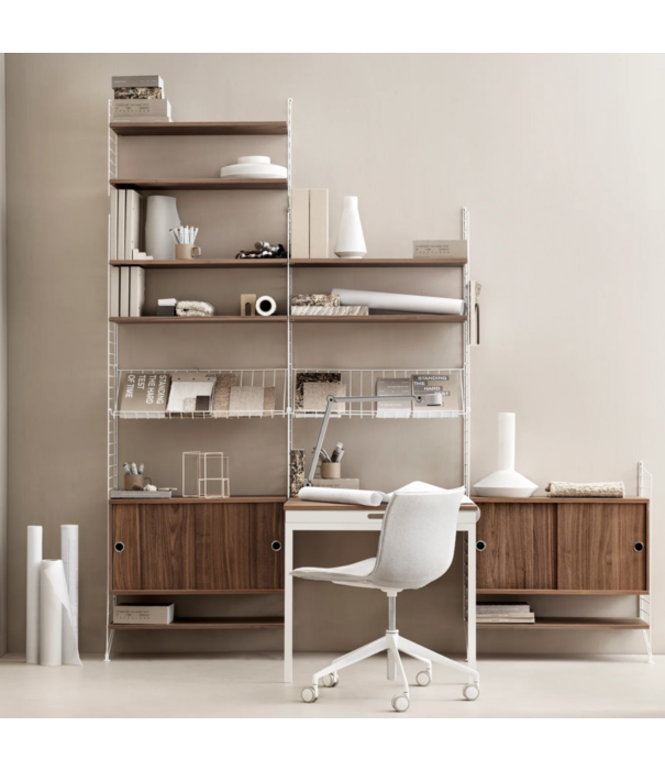 String  Furniture Woonkamer K combinatie hout