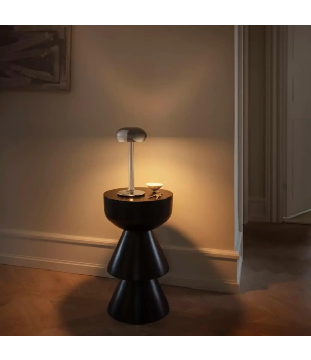 Eva Solo  - Wait to be seated Eva Solo - Emendo Led Battery Table lamp  chrome