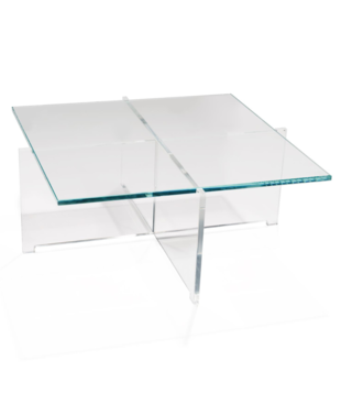 Karakter Cross Plex Coffee Table