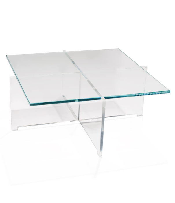 Karakter Karakter Cross Plex coffee table, 80x80