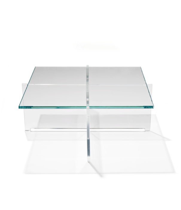 Karakter Karakter Cross Plex coffee table, 80x80