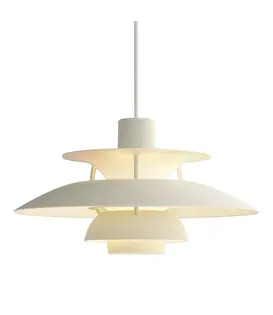 PH 5 Mini Pendant Monochrome pale pewter