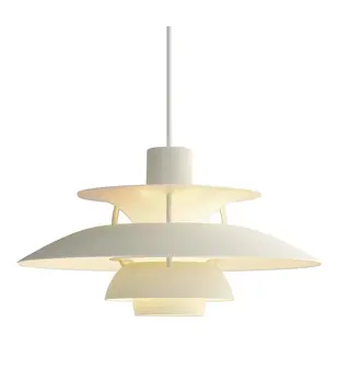 PH 5 Mini Pendant Monochrome pale pewter