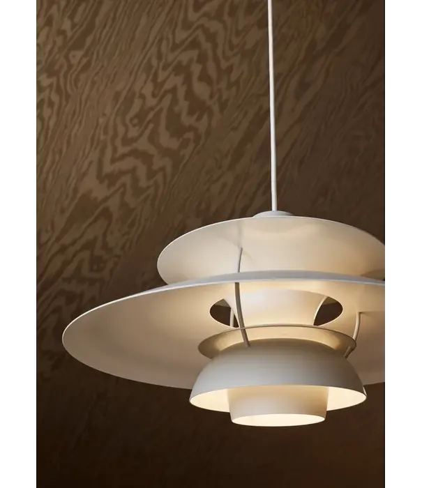 Louis Poulsen  PH 5 Hanglamp Monochrome pale pewter