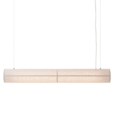 Hashira Linear Pendant Lamp raw linen
