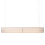 Hashira Linear Pendant Lamp raw linen