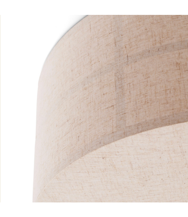 Audo Hashira Ceiling Lamp raw linen