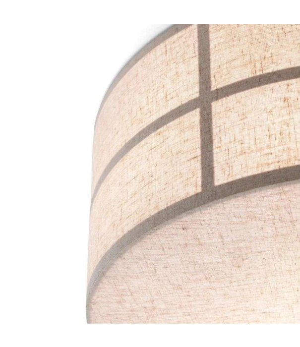 Audo Hashira Ceiling Lamp raw linen