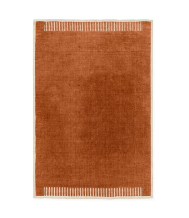 Audo  Duomo Vloerkleed Wol&Katoen, Terracotta Red