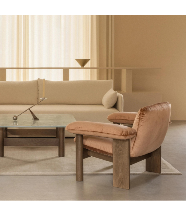 Audo Duomo Rug Wool&Cotton,  Terracotta Red