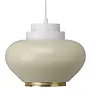 Artek - A333 Pendant Light "Turnip", white / Linen