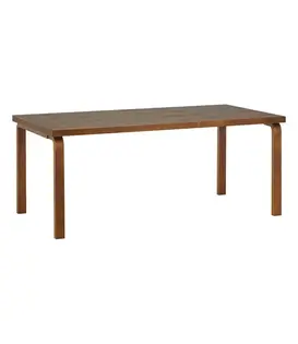 Artek Aalto Table 83 Rectangular, birch walnut 182cm