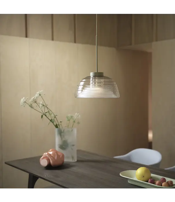 Muuto  Two-Layer Pendant / clear and frosted glass